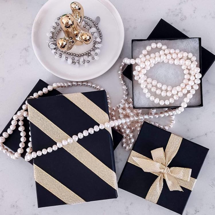 Matte Black Jewelry Gift Box - 8
