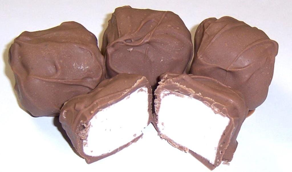Scott's Cakes Milk Chocolate Covered Marshmallows - 1 Pound Gourmet Gift Box | Perfect for Birthday Parties, Holiday Gifts & Sweet Treats