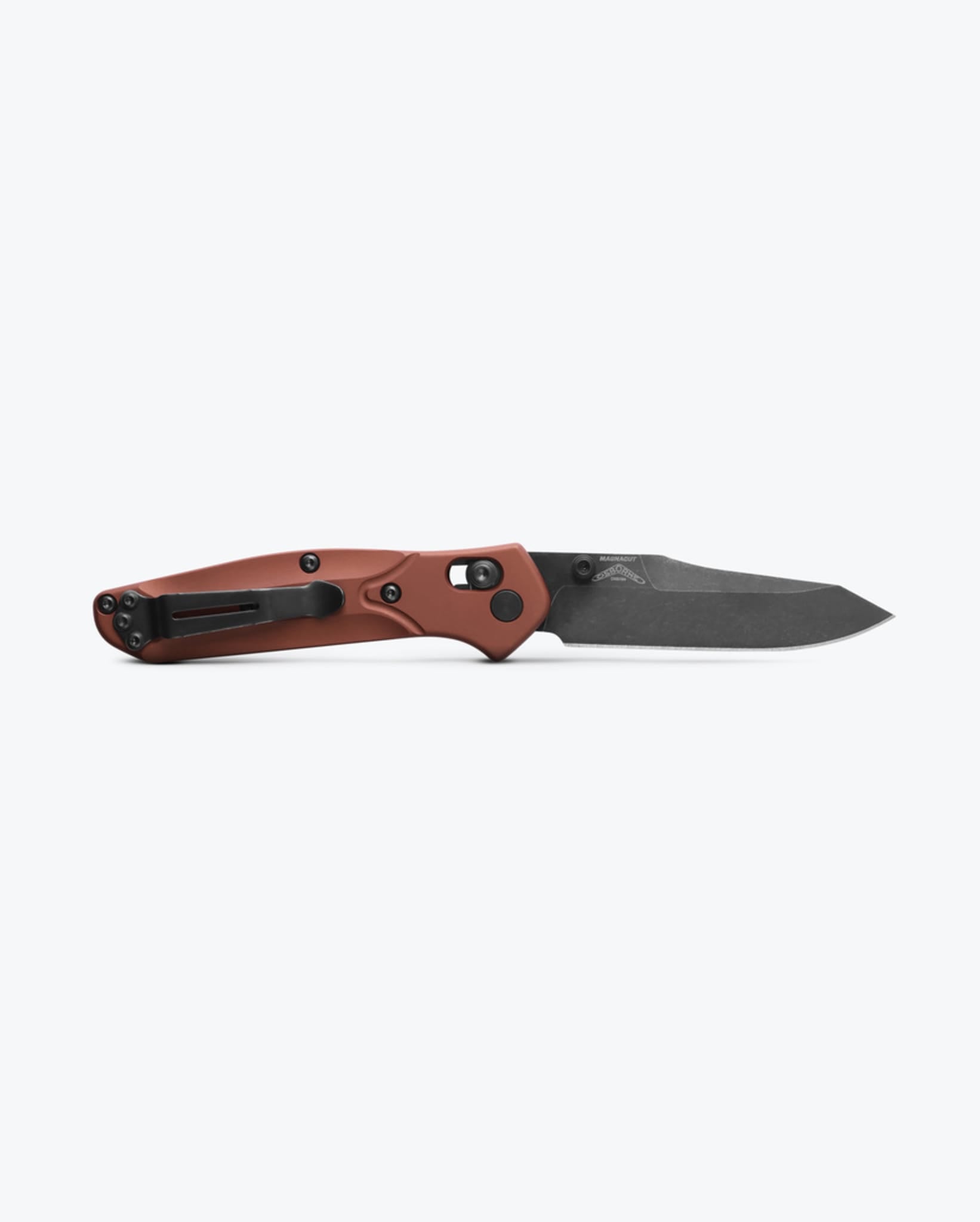 Mini Osborne Pocket Knife | Burnt Copper Aluminum Folding Knife - Perfect for Camping, Hiking & Everyday Carry (EDC)