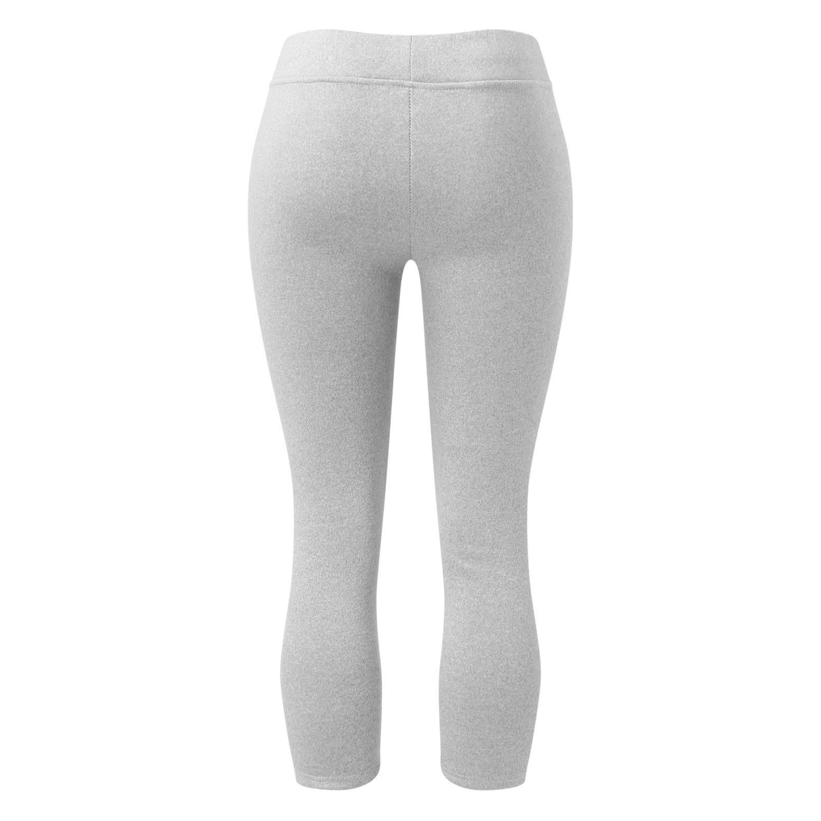 Rvidbe Soft Clouds Fleece Leggings for Women - Warm Winter Thermal Pants with Fleece Lining, Plus Size Fleece-Lined Leggings for Cold Weather | Perfect for Yoga, Lounging & Winter Outdoor Activities