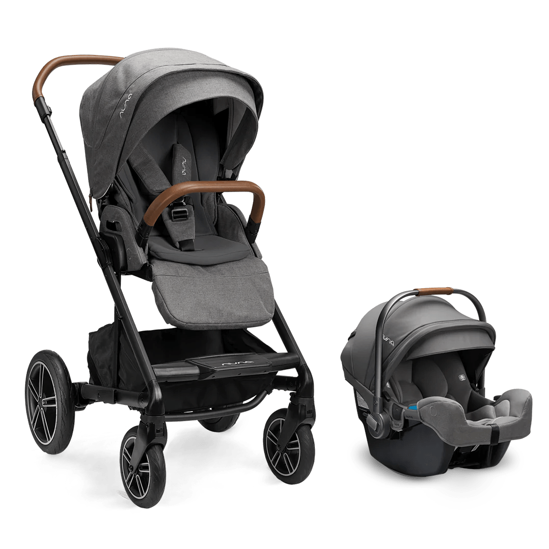 Nuna Mixx Next Stroller + Pipa RX Infant Car Seat Travel System - Lightweight Compact Baby Stroller with Adjustable Handle & Reclining Seat for Newborns & Toddlers - Perfect for City Walks, Shopping & Air Travel