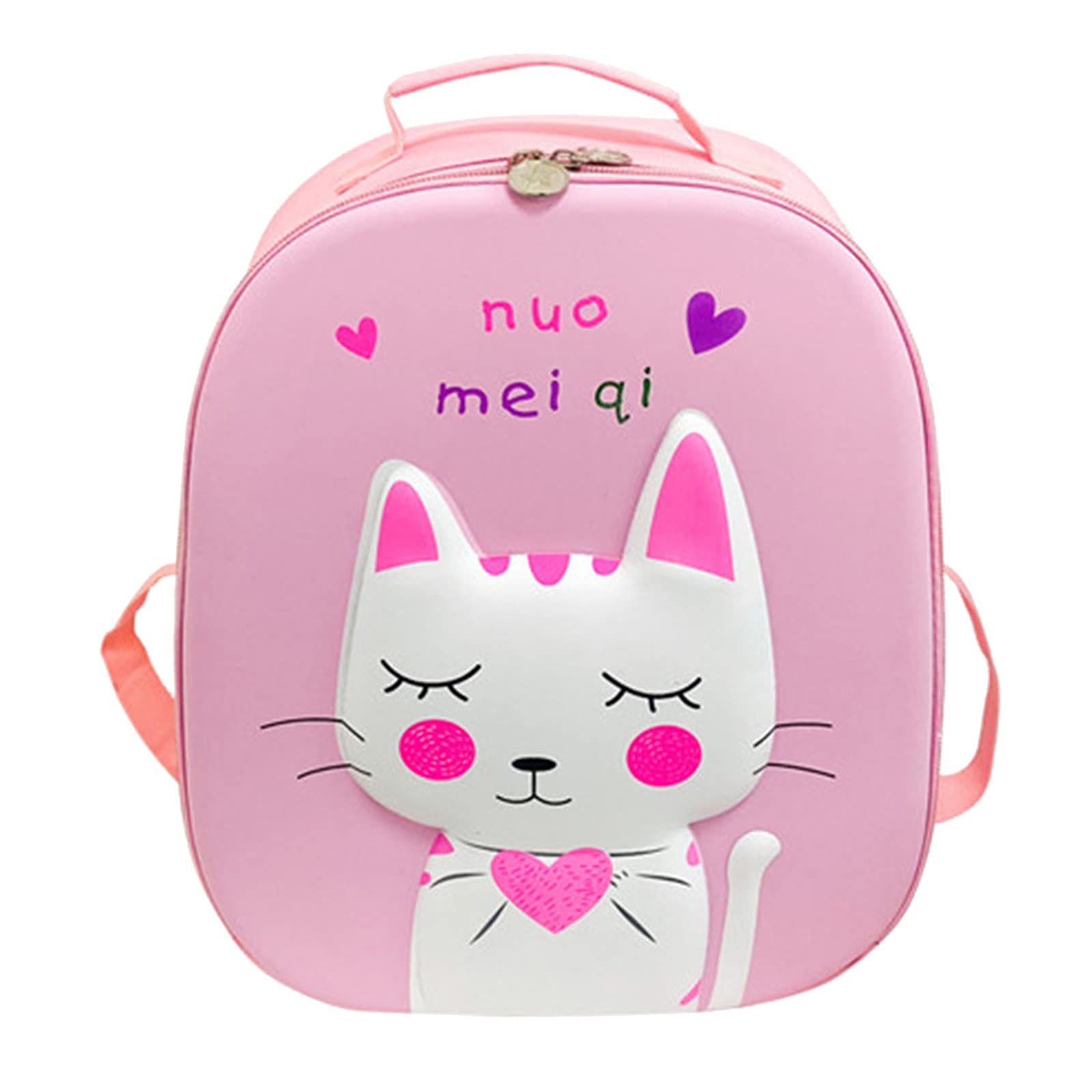 Qwent Kids Backpack - Cute Japanese Style School Bag for Girls, Durable Steamed Bun Design Backpack for Elementary & Middle School Students - Perfect for Daily Use, Travel & Outdoor Activities