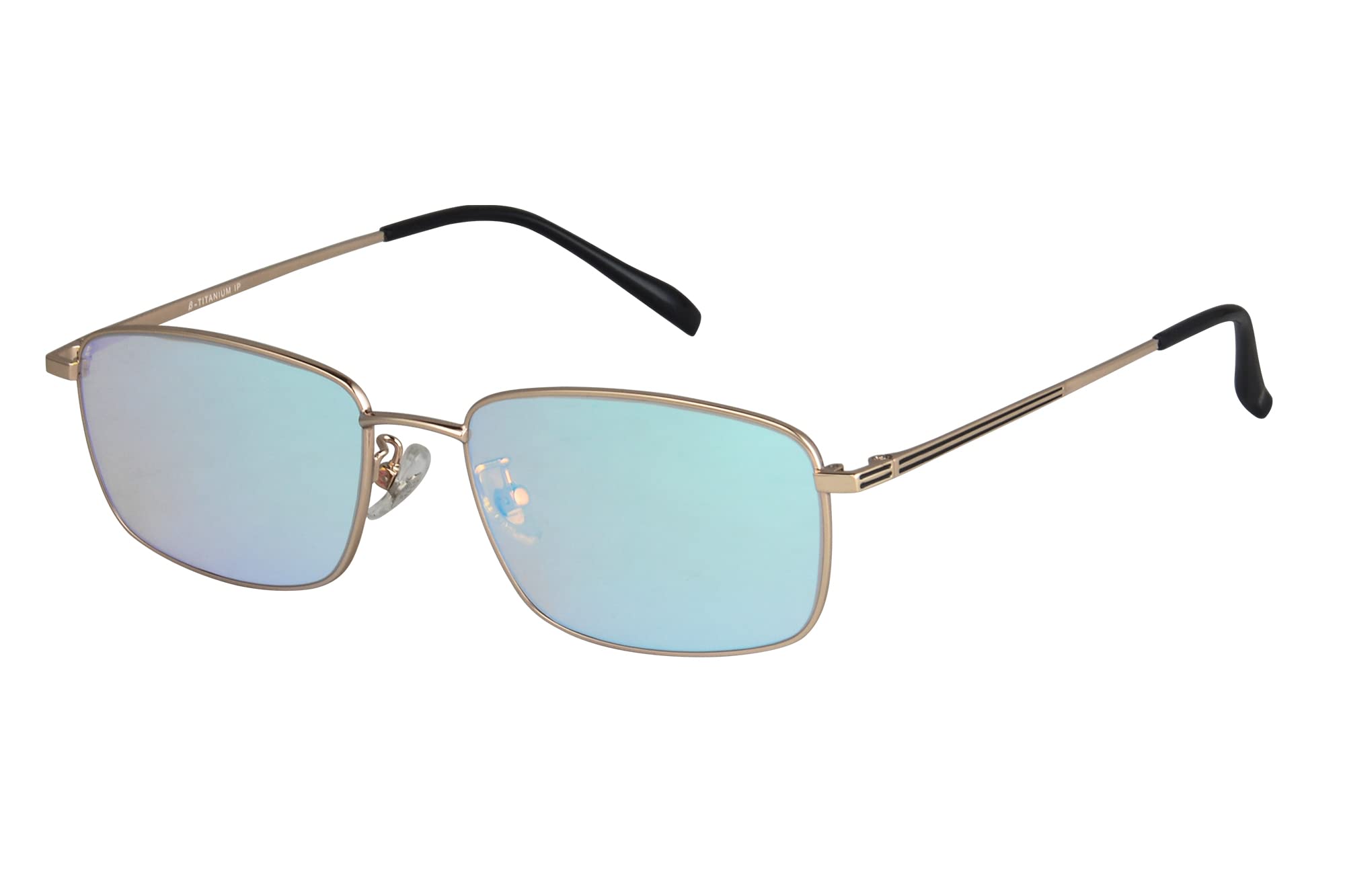 SHINU Color Blindness Sunglasses for Men - Titanium Frame Color Blindness Eyeglasses, Colorblind See Color Glasses-8322 | Perfect for Outdoor Activities, Driving & Sports