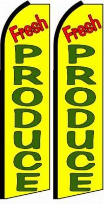 Premium Feather Banner Flags for Outdoor Advertising - Complete Kit (Pack of 2) - Perfect for Farmers Markets, Car Dealerships & Retail Store Promotions