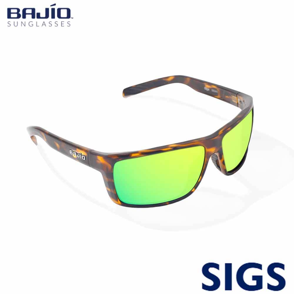 Bajio Sigs Polarized Sunglasses UV400 Protection - Stylish Aviator Sunglasses for Men & Women - Perfect for Driving, Beach, and Outdoor Activities