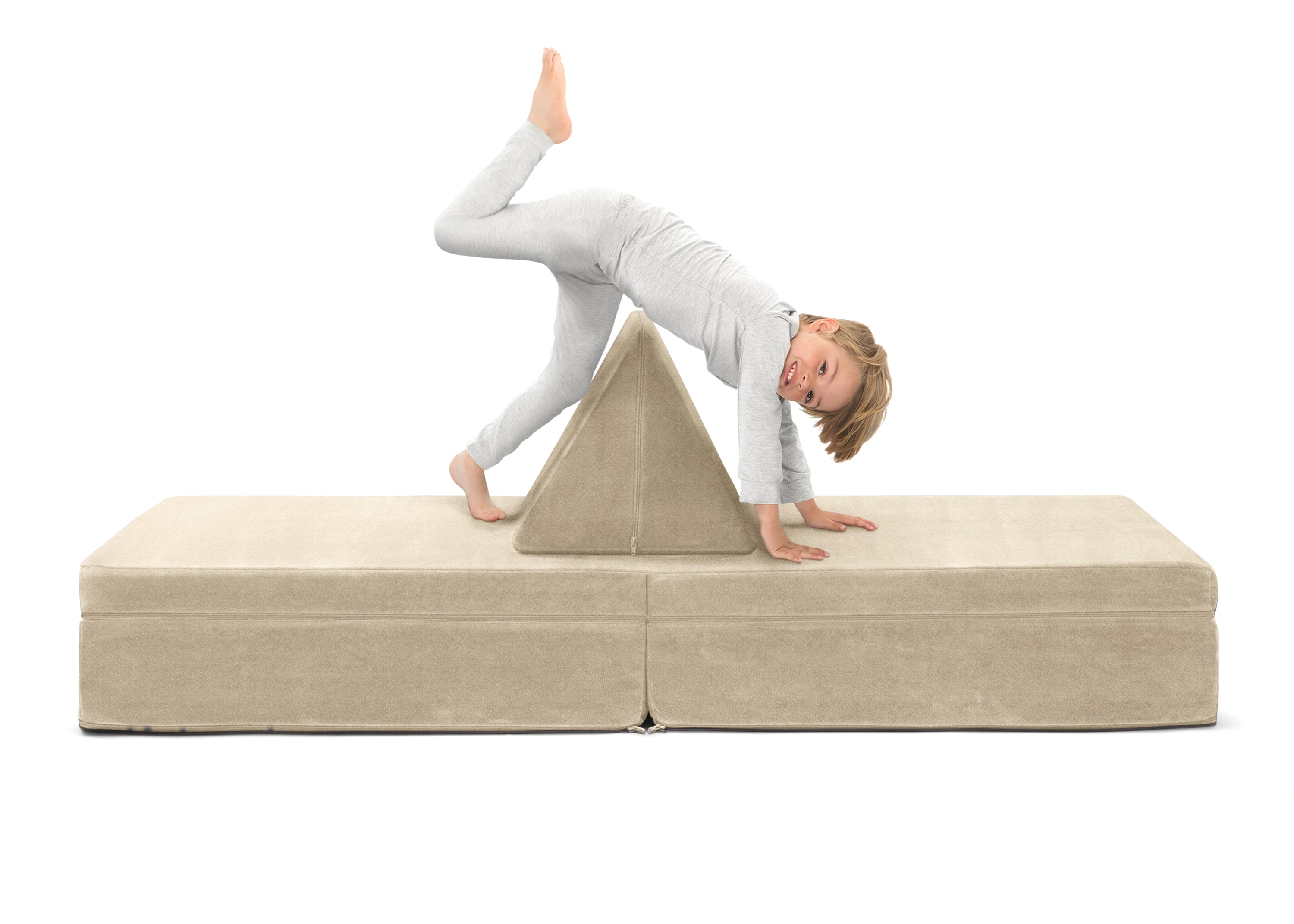 Cozee Play Couch & 4-Piece Lounger Set - Kids Play Furniture for Indoor & Outdoor Use - Perfect for Playrooms, Living Rooms, and Backyard Fun