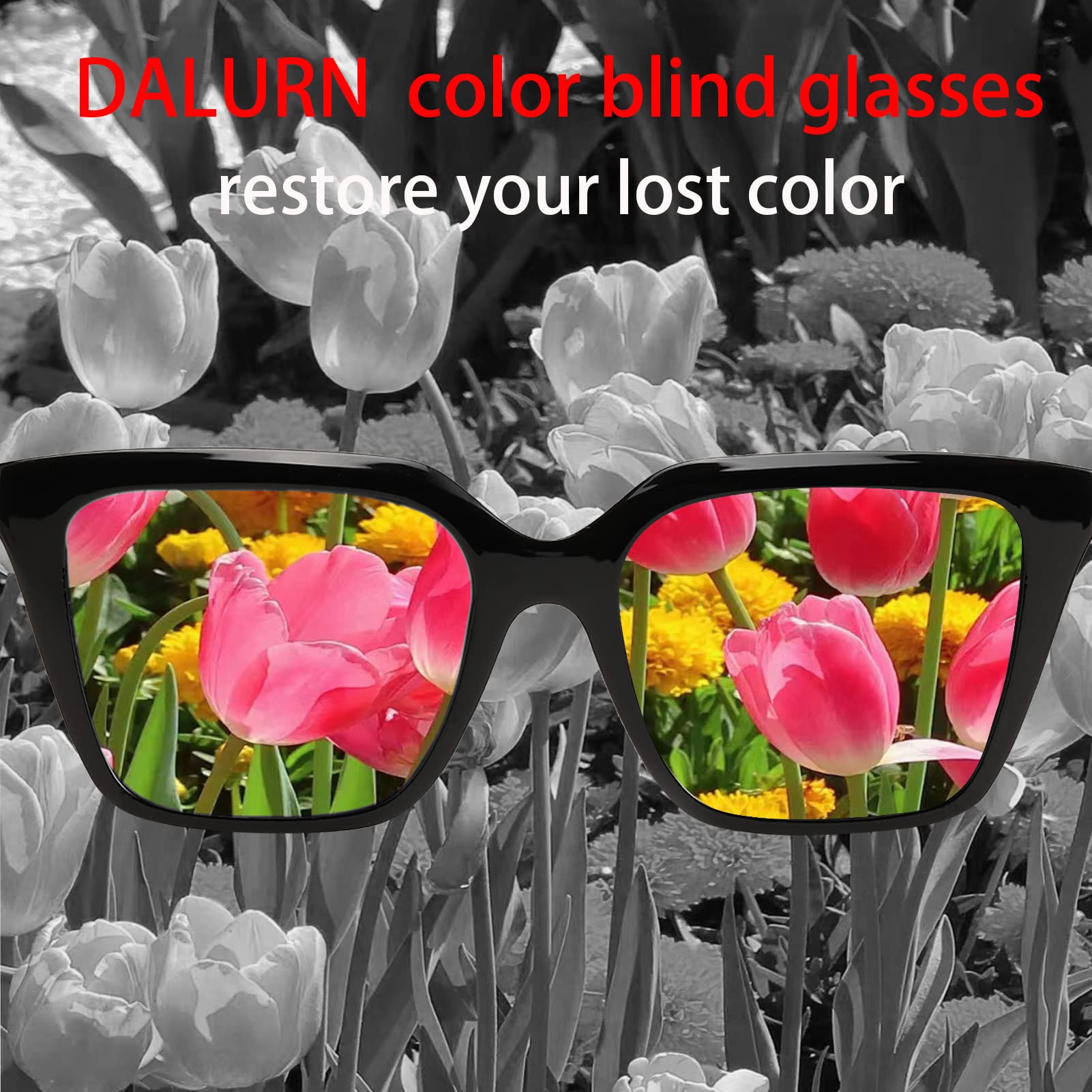 Color Blindness Corrective Glasses for Men - Enhance Color Vision for Outdoor Activities & Sports