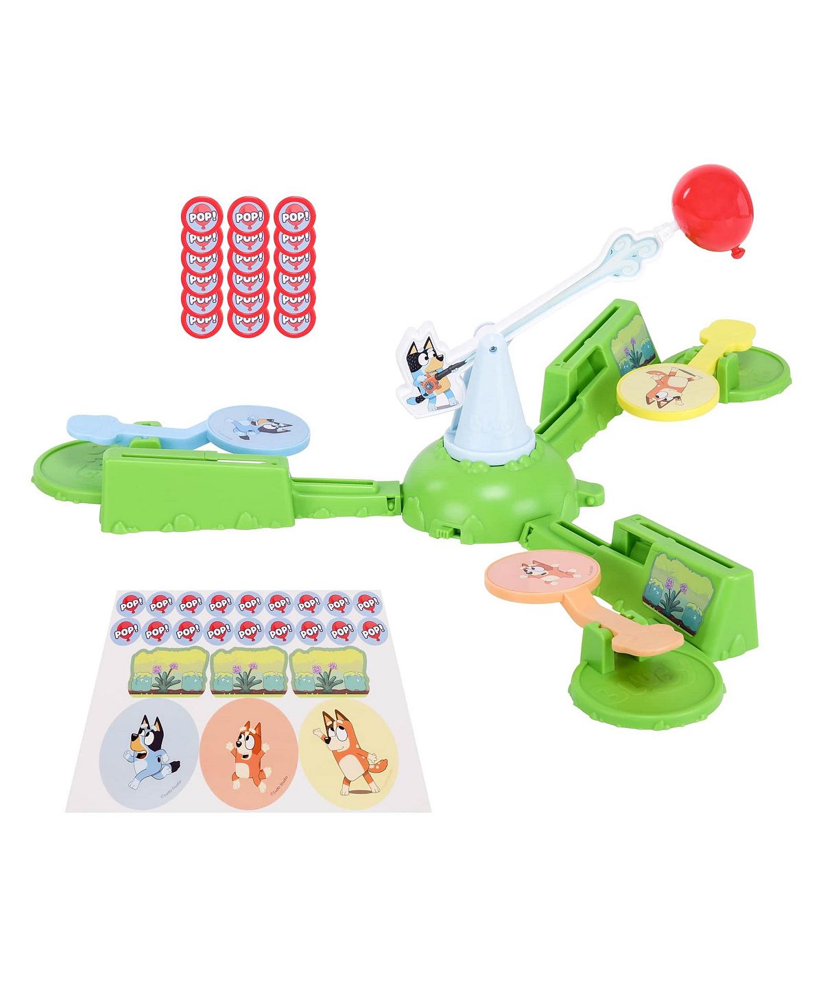 Bluey Keepy Uppy Balloon Game with Motorized Action - Fun Interactive Toy for Kids - Perfect for Indoor Play, Birthday Parties & Family Game Nights