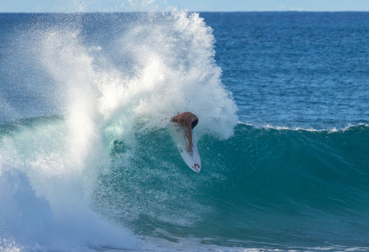 Channel Islands Happy Everyday 5'10 Surfboard with 3 Fin Futures - Perfect for Shortboard Surfing, Beach Waves & Daily Riding
