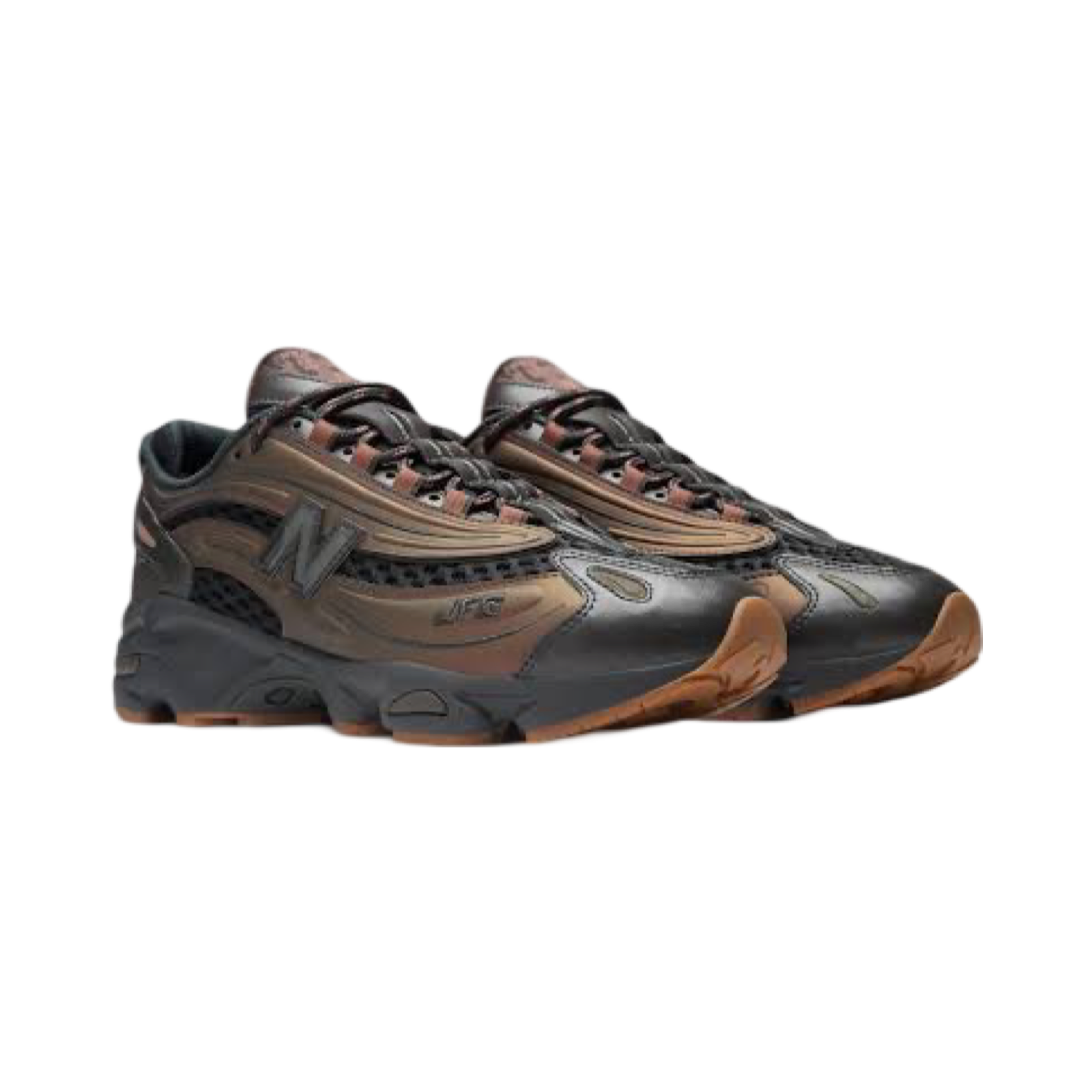 New Balance 1000 Joe Freshgoods When Things Were Pure Black Ice Sneakers - Men's Running Shoes for Casual Wear & Street Style Fashion
