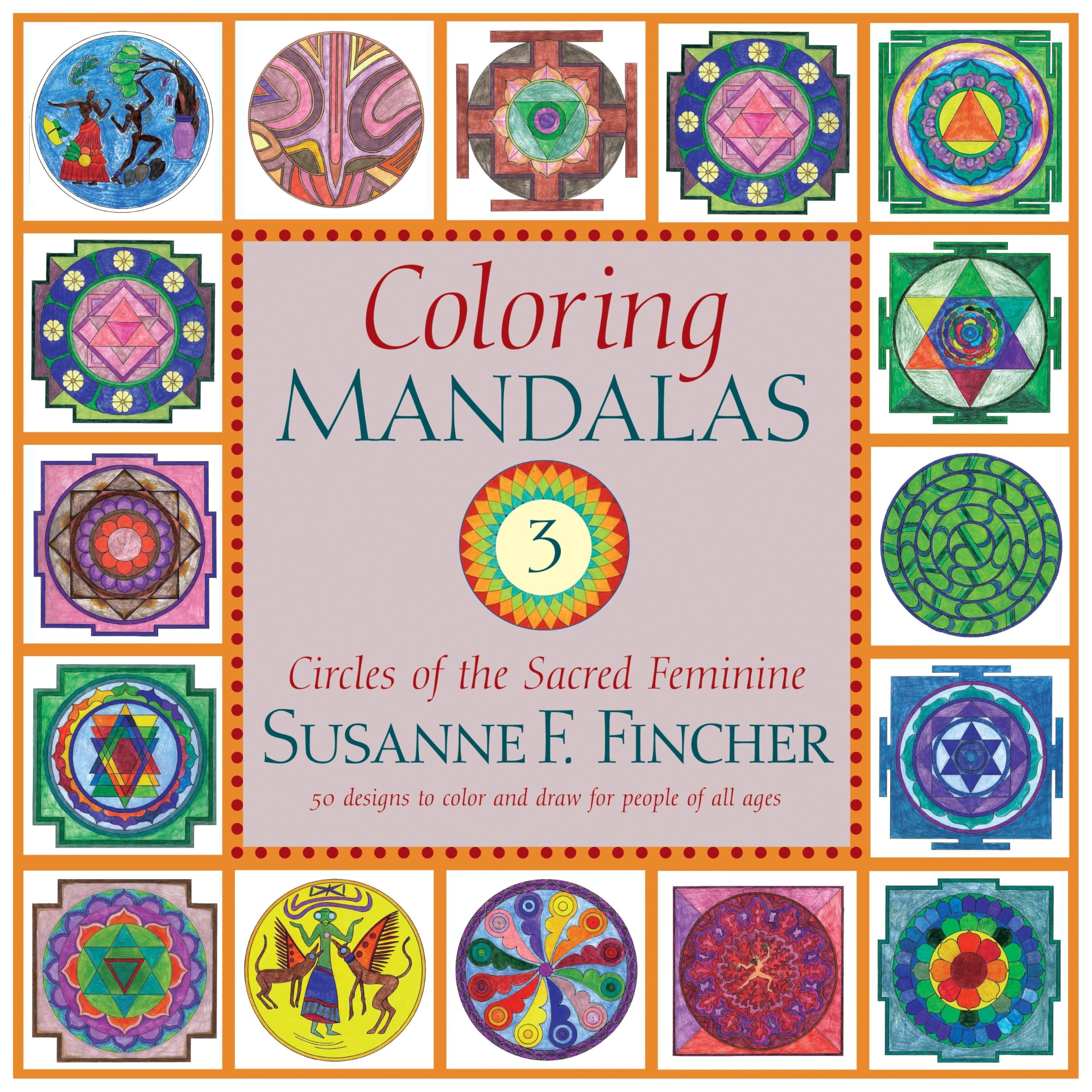 Sacred Feminine Mandala Coloring Book for Adults - Relaxing & Stress Relief Art Therapy with Circles of the Sacred Feminine | Perfect for Meditation, Mindfulness & Creative Self-Care