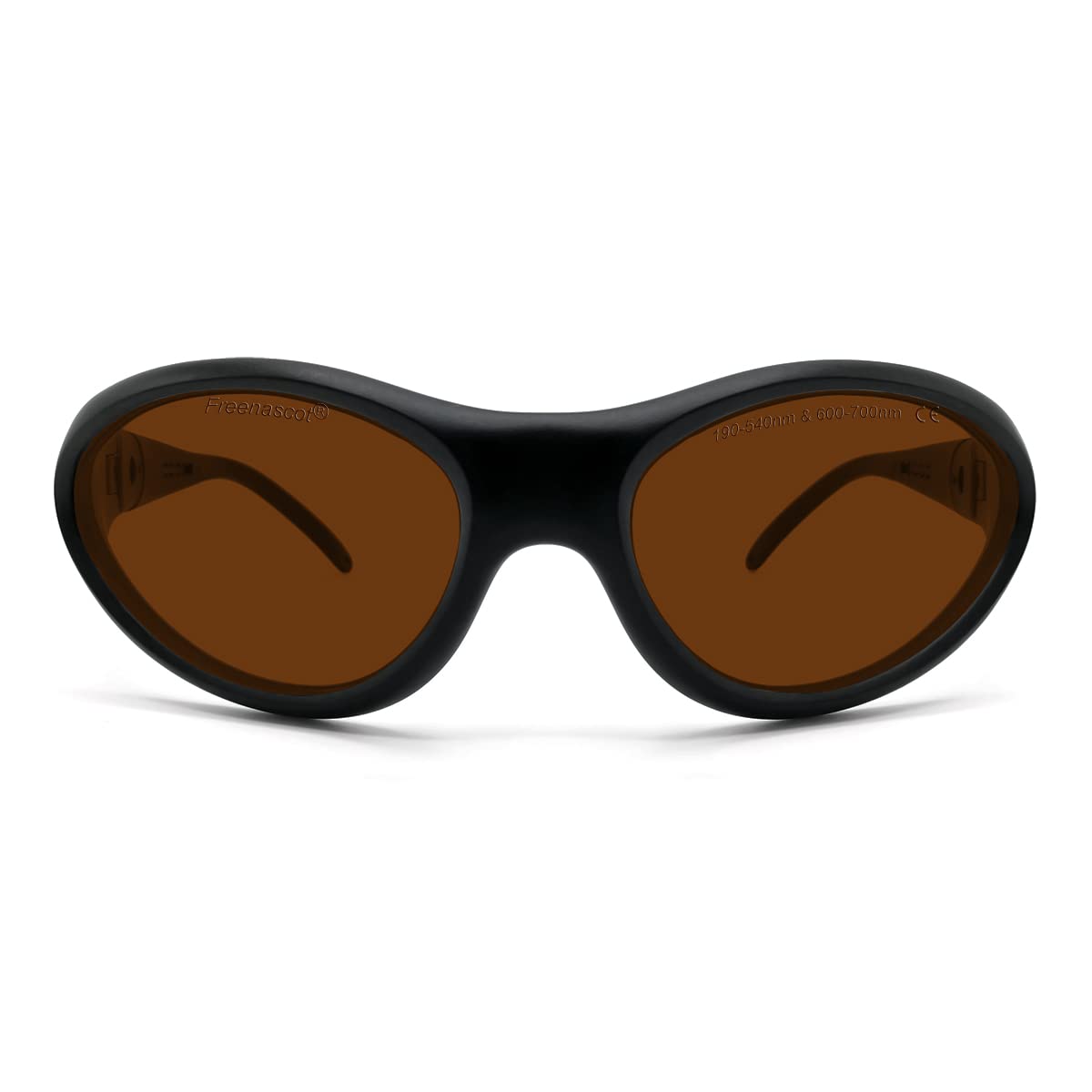FreeMascot Professional OD 4+ Laser Safety Glasses 190nm-540nm & 600nm-700nm - Protection for Violet, Blue, Green & Red Lasers - Ideal for Laser Cutting, Engraving & Lab Work