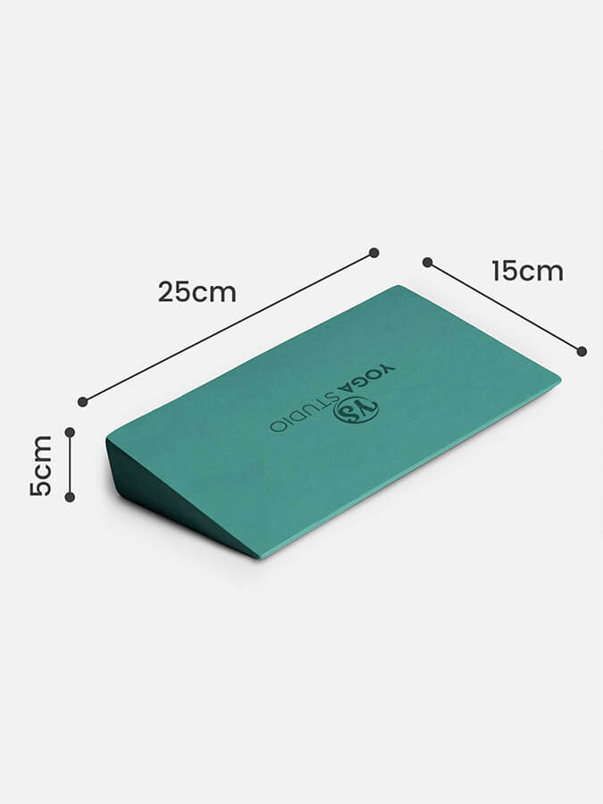 Premium EVA Foam Yoga Wedges - Non-Slip Yoga Props for Alignment & Support - Perfect for Home Workouts, Pilates & Yoga Studio Practice