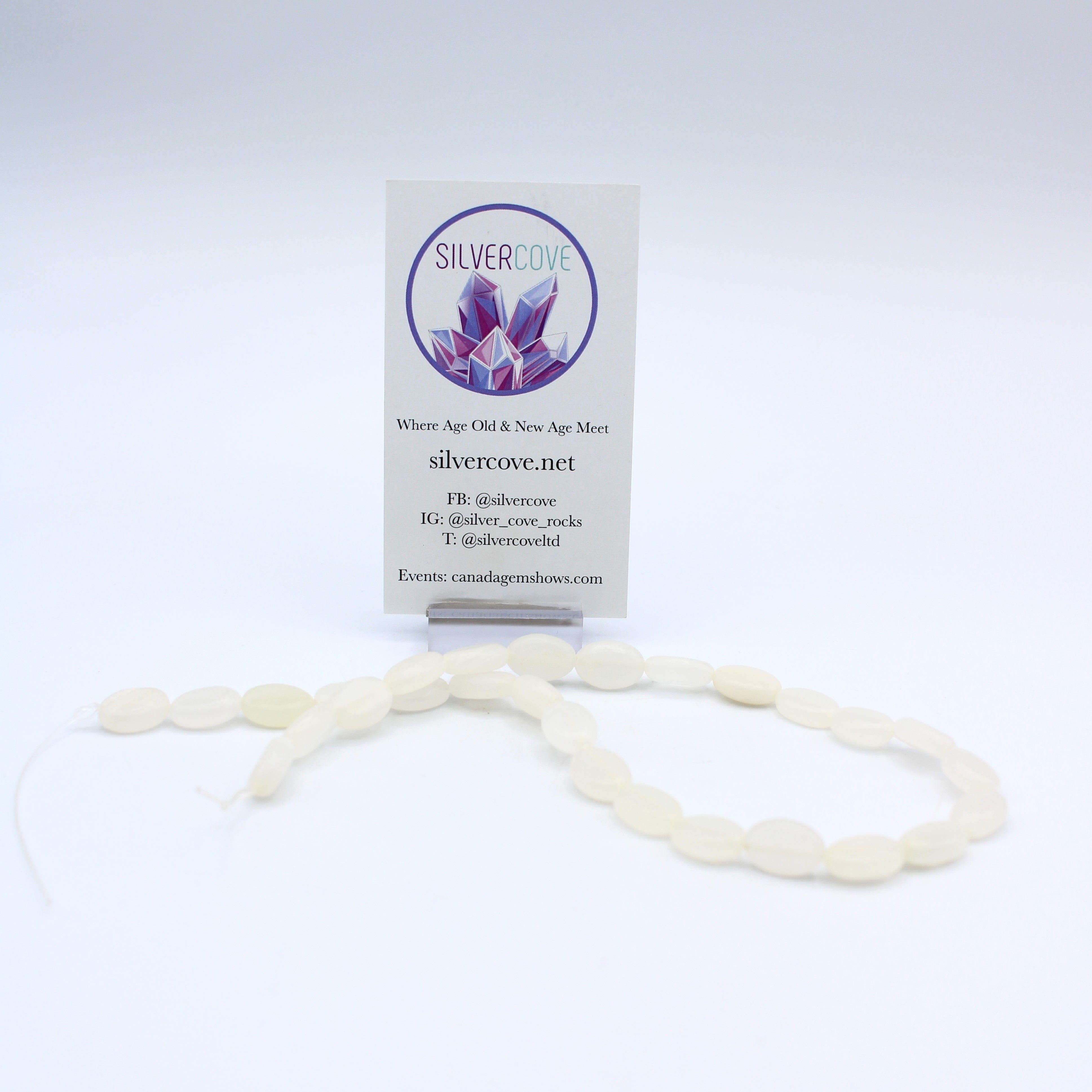 Natural Calcite Bead Strands for Jewelry Making - Healing Crystal Bracelet DIY Supplies - Perfect for Meditation, Energy Balancing & Spiritual Gifts