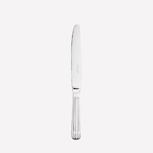 Christofle Osiris Stainless Steel Dinner Knife - Elegant Flatware for Fine Dining & Formal Occasions