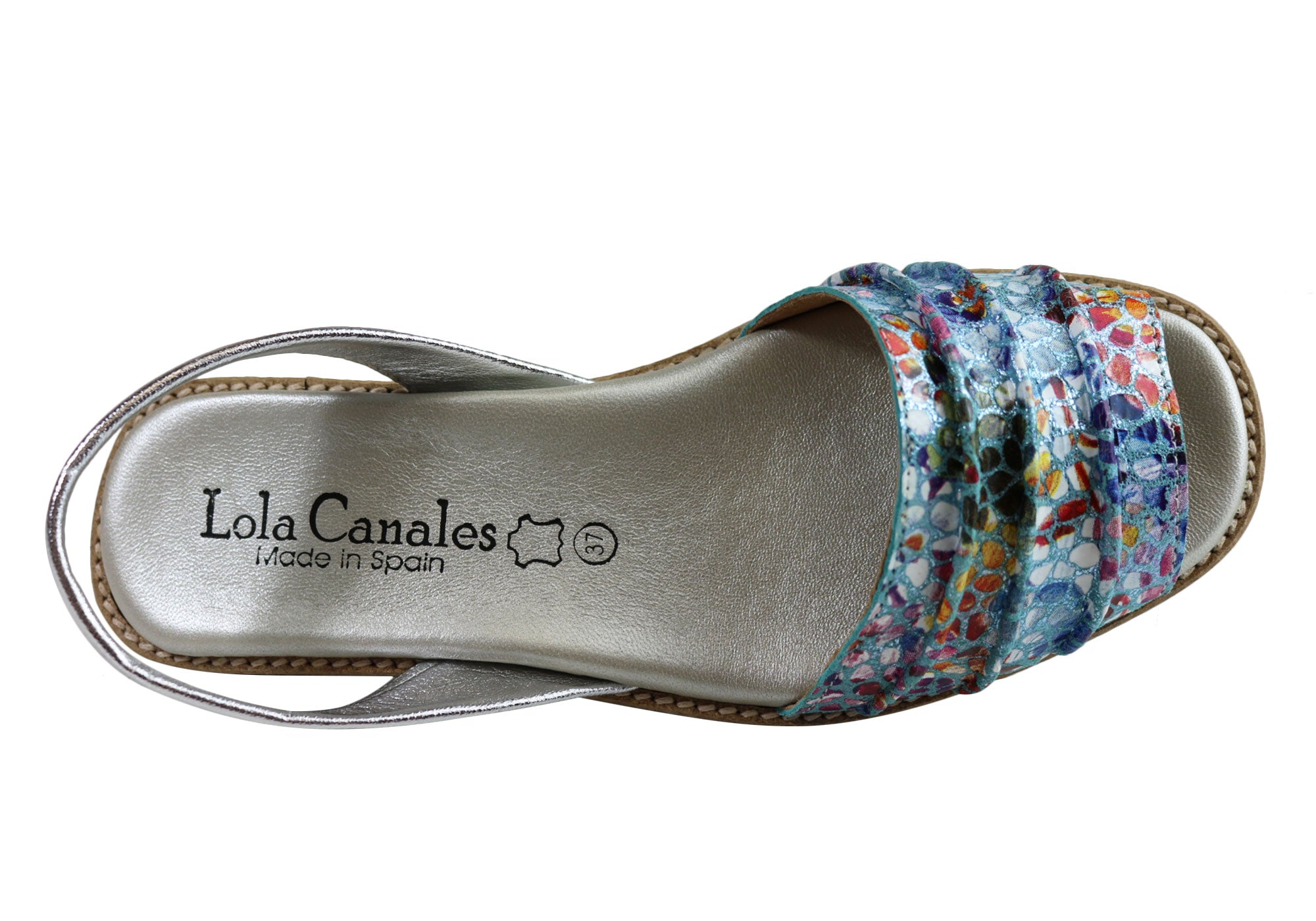 Lola Canales Melody Women's Comfortable Leather Sandals - Handmade in Spain - Perfect for Summer, Beach & Casual Outings