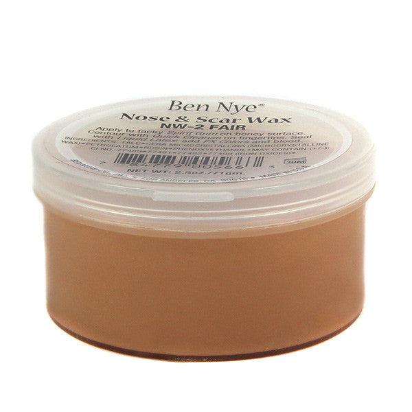 Ben Nye Nose & Scar Wax - Professional Special FX Makeup for Halloween, Cosplay & Theater - Create Realistic Wounds, Scars & Wounds for Costumes & Film Effects