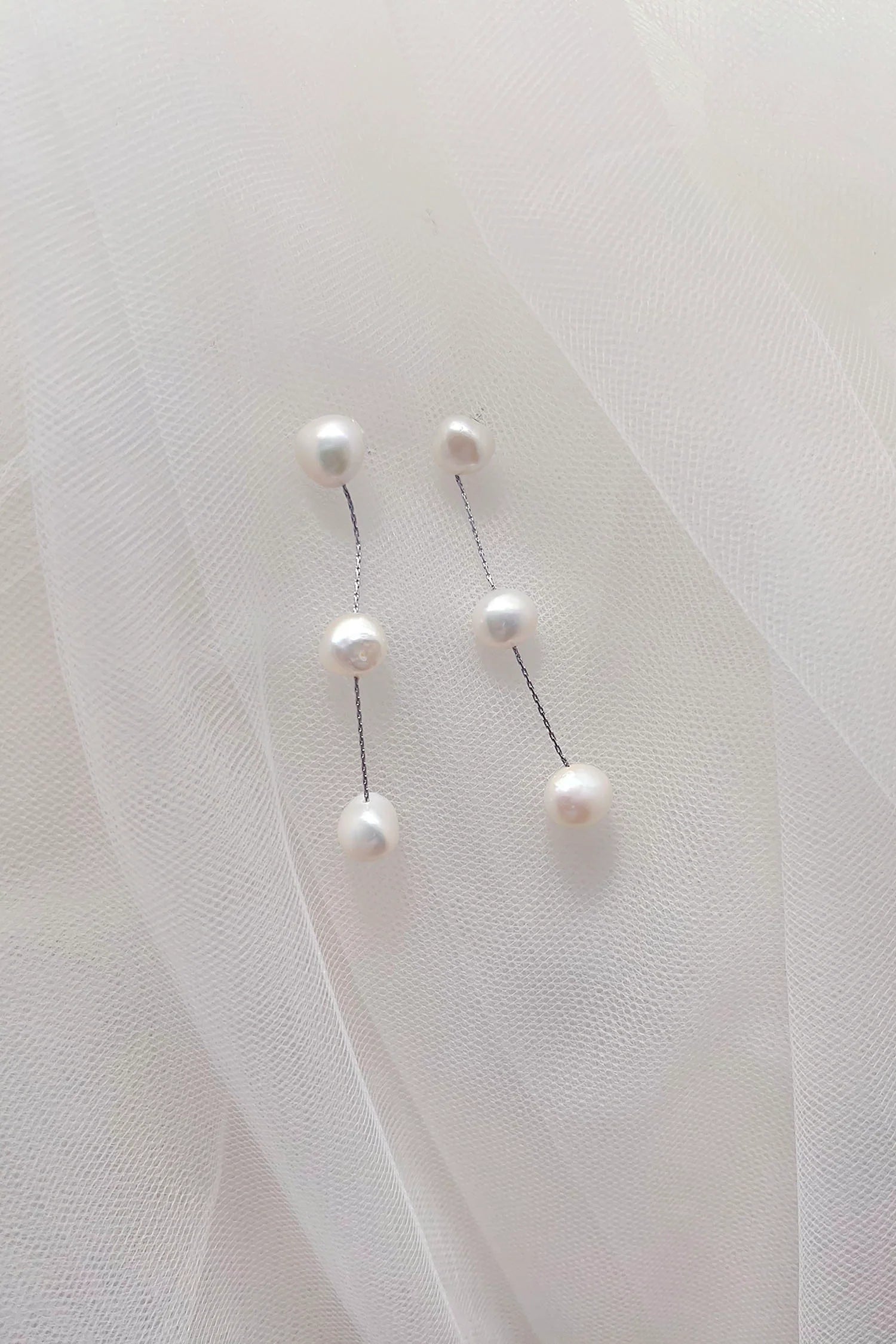 Bella Pearl Earrings for Women - 14K Gold Plated Stud Earrings, Hypoallergenic & Waterproof - Perfect for Daily Wear, Gifts, Weddings & Special Occasions