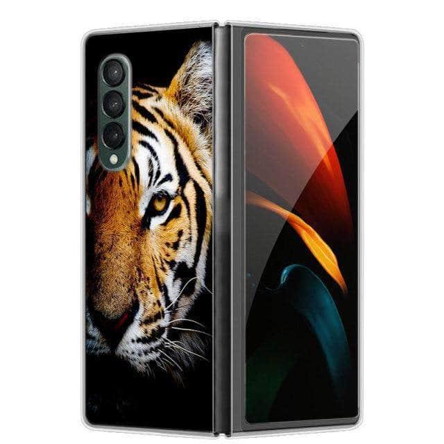 Samsung Galaxy Z Fold 3 5G Phone Case - Cartoon Design Hard PC Protective Cover for Foldable Smartphone | Perfect for Work, Travel & Daily Use