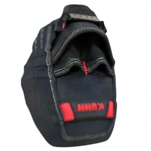 KUNN Tool Holster - Heavy Duty Cordless Drill Holder & Small Tool Pouch for Electricians, Carpenters & DIY - Perfect for Work Belt, Tool Belt & Job Site Organization