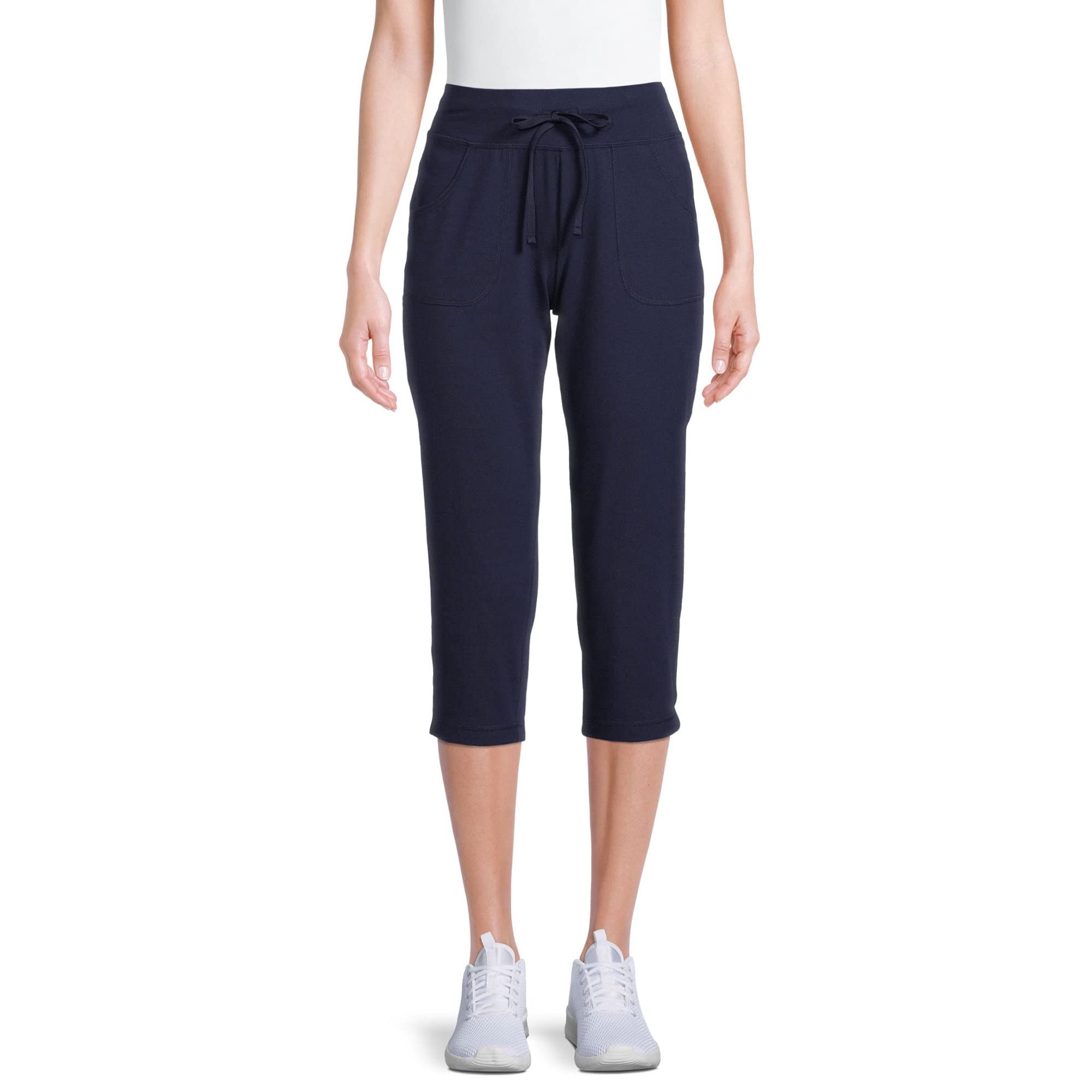 Women's Athletic Core Knit Capri - Gym & Yoga Workout