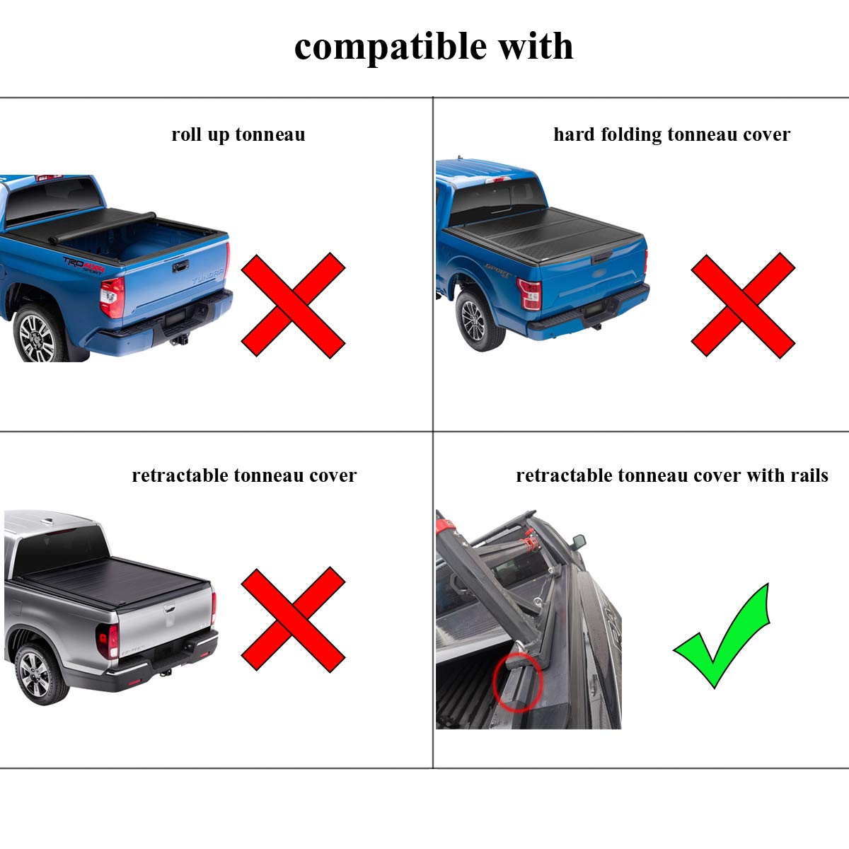 Aluminum Extendable Truck Bed Ladder Rack for Hyundai Santa Cruz Pickup - Heavy Duty Cargo Carrier for Camping, Hunting & Outdoor Adventures