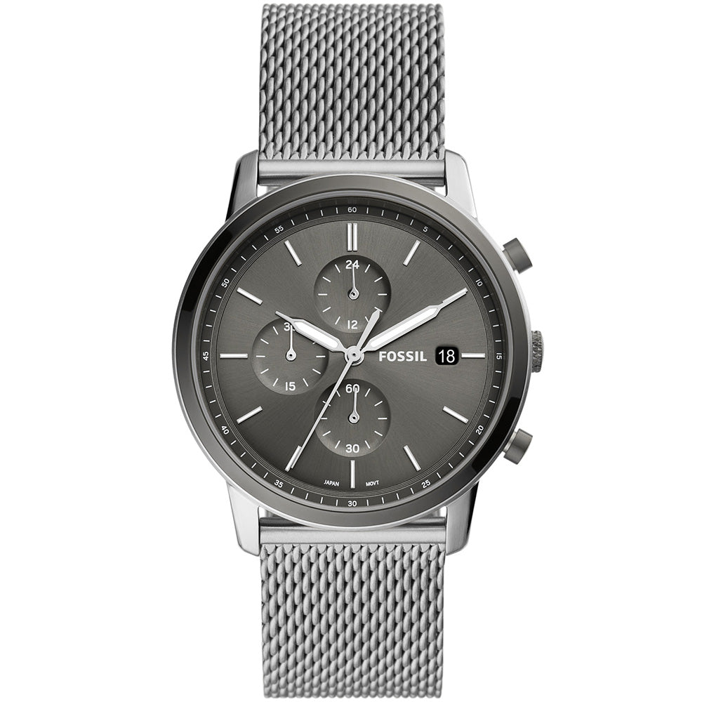 Fossil FS5944 Minimalist Chronograph Watch for Men - Stylish & Lightweight for Everyday Wear, Business & Casual Outfits