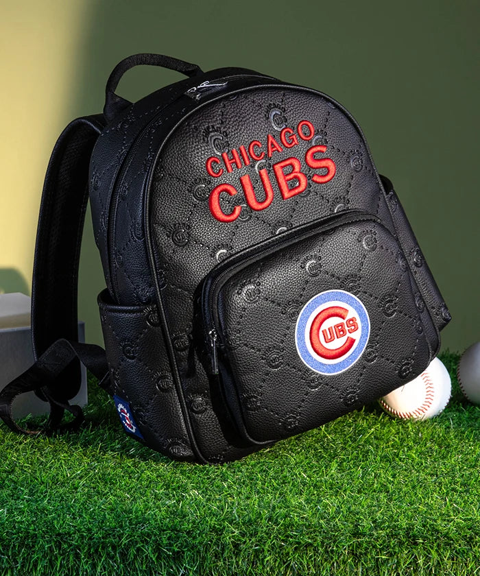 MLB Chicago Cubs Official Licensed Sports Backpack for Men & Women - Durable Gym Bag for Baseball, School, Travel & Work