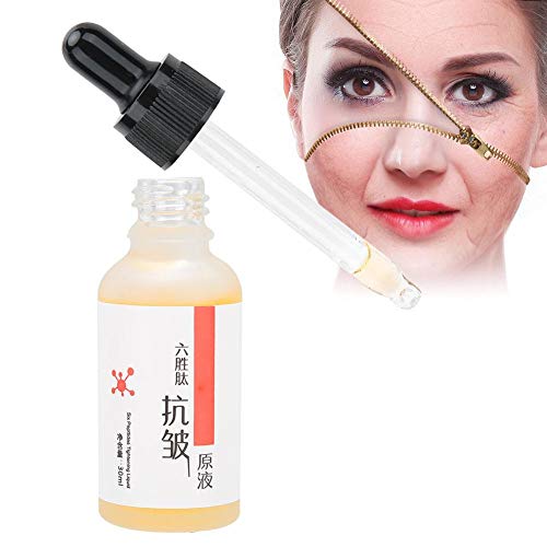 30ml Hexapeptide Anti-Wrinkle Anti-Aging Facial Serum - Firming & Hydrating Essence for Youthful Skin | Daily Skincare Routine, Nighttime Treatment & Anti-Aging Regimen