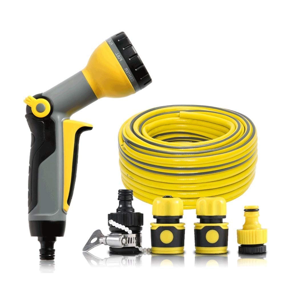 Durable 20M PVC Garden Water Hose with Sprinkler & Spray Gun - Heavy Duty Wear Resistant for Car Washing, Lawn Watering & Outdoor Cleaning | Perfect for Gardening, Washing Vehicles & Yard Maintenance