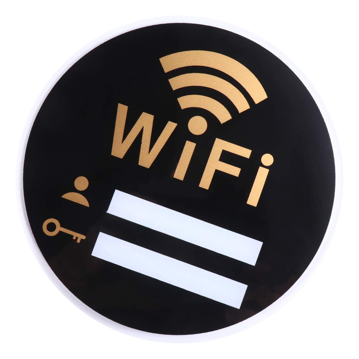 BESPORTBLE Custom WiFi Acrylic Sign - Personalized Wall Decor with LED Lights for Home, Office, Cafe & Restaurant - Perfect for Business Promotions, Gift Ideas & Interior Design