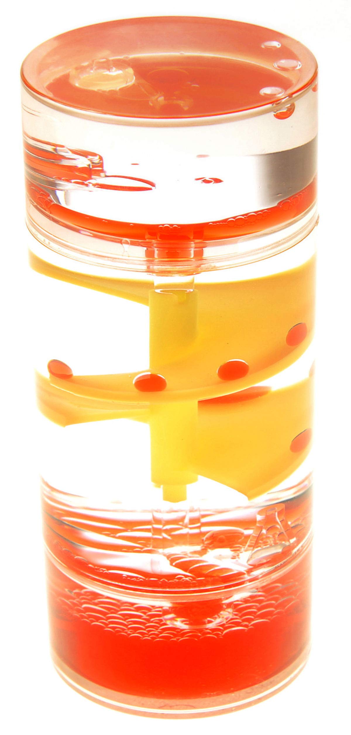PowerTRC Liquid Motion Bubbler - Sensory Timer Toy for Stress Relief & Focus - Calming Desk Fidget Toy for Anxiety, Autism, ADHD - Perfect Gift for Kids & Adults - Use in Classroom, Office or Home Relaxation