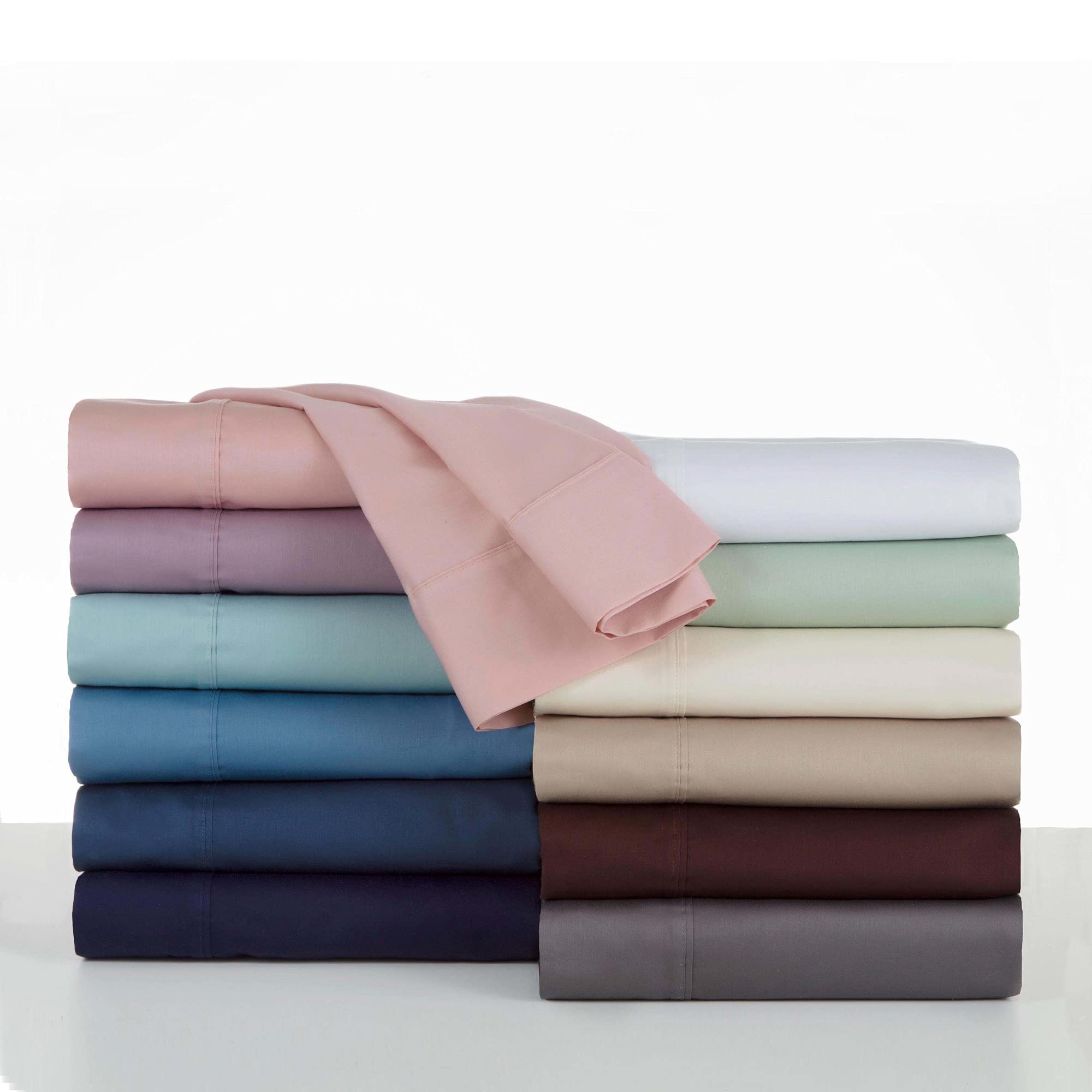 300-Thread Count Solid Sheet Set - Luxurious Soft Bedding for Ultimate Comfort, Perfect for Home, Hotel, and Guest Room Use