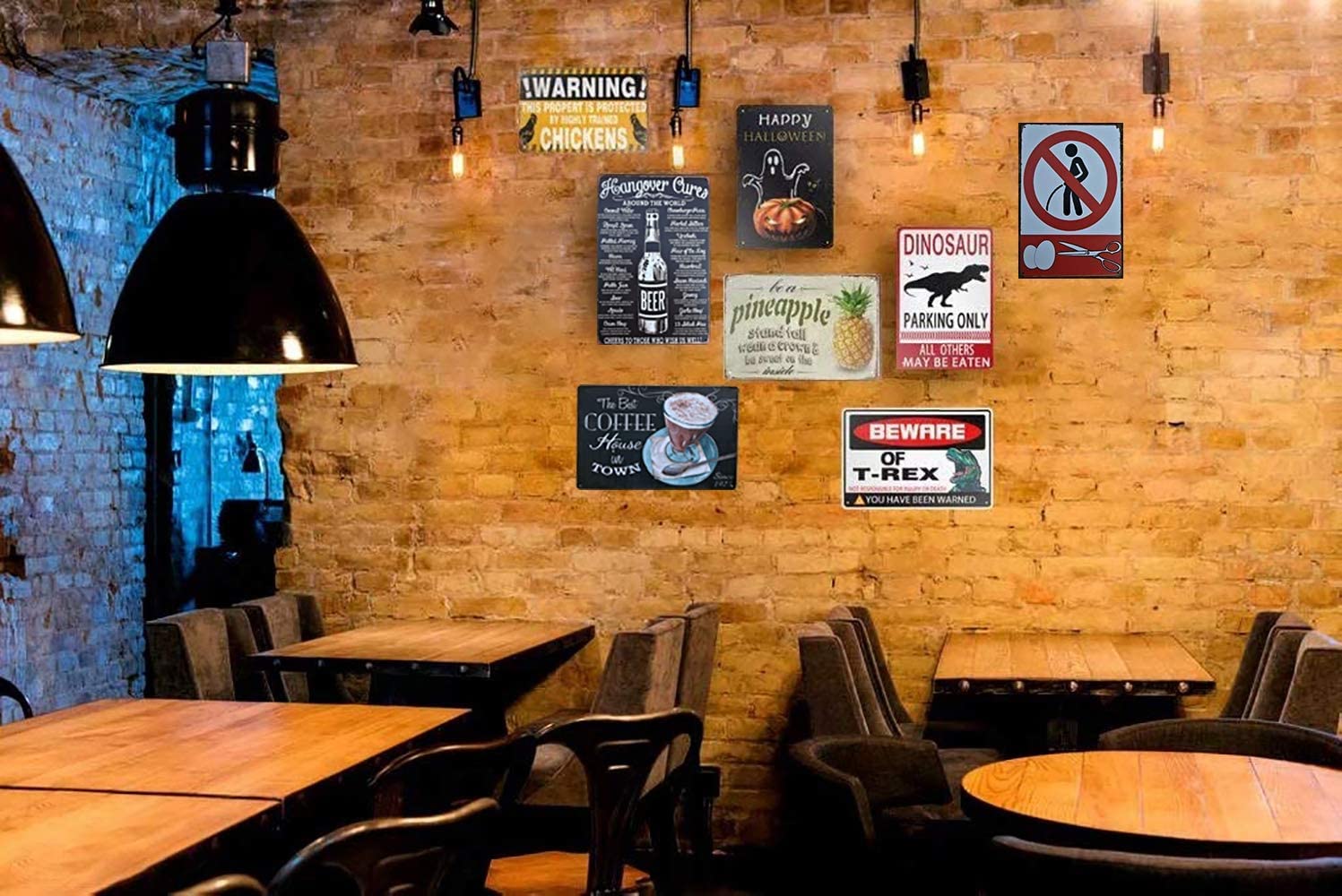 Man Cave Bar Tin Sign - 'You Can't Buy Happiness But You Can Marry A Jamaican' - 20x30cm Retro Metal Wall Art for Home Pub, Basement & Game Room Decor