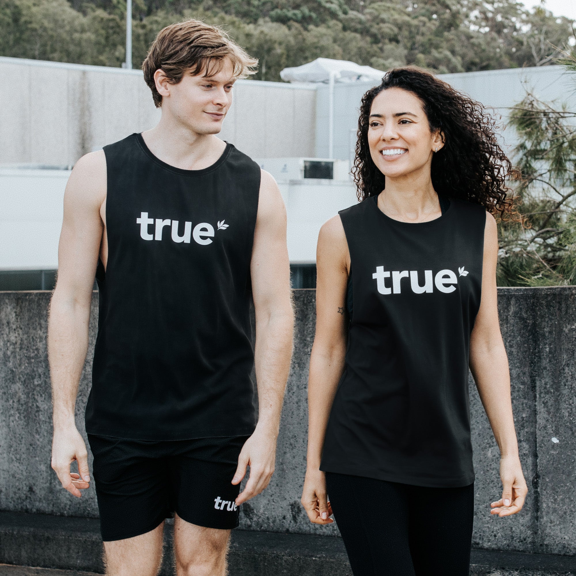 Men's Signature Large Logo Tank Top - Black | Comfortable & Stylish Casual Wear for Gym, Beach & Everyday Outfits