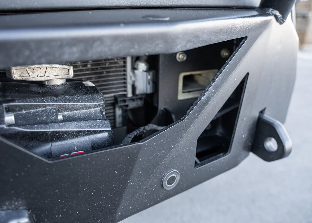 ROAMBUILT Low Profile Front Bumper for 2019-2024 Mercedes Sprinter Van | Heavy Duty Protection & Off-Road Style | Perfect for Van Conversions & Adventure Vehicles