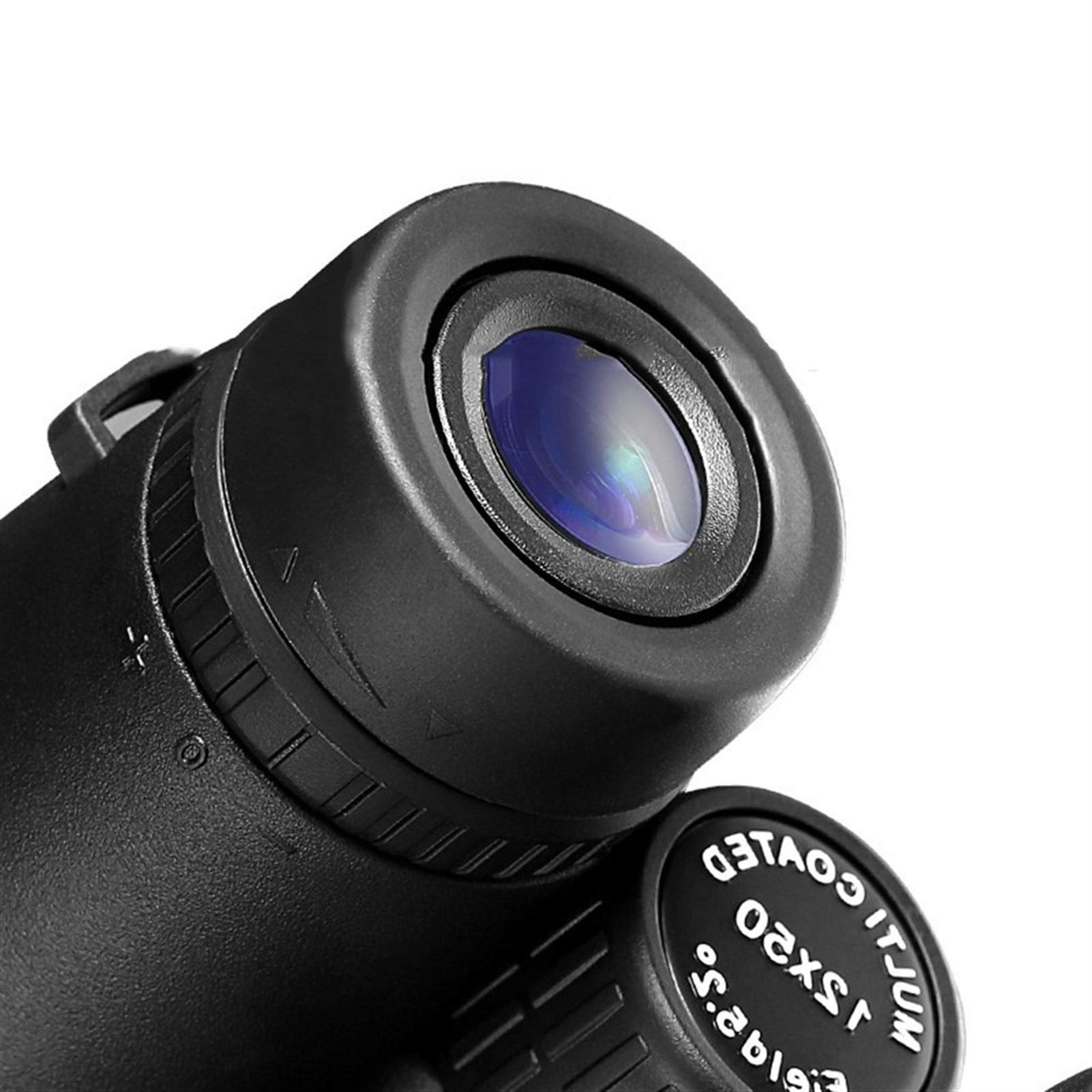 JIEZM 12X50 Compact Waterproof Folding Binoculars for Adults & Kids - High Power Travel Telescope for Bird Watching, Hiking, Camping, Concerts & Outdoor Adventures