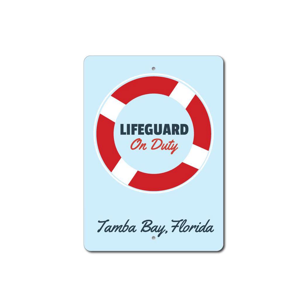 Custom Lifeguard Sign - 8