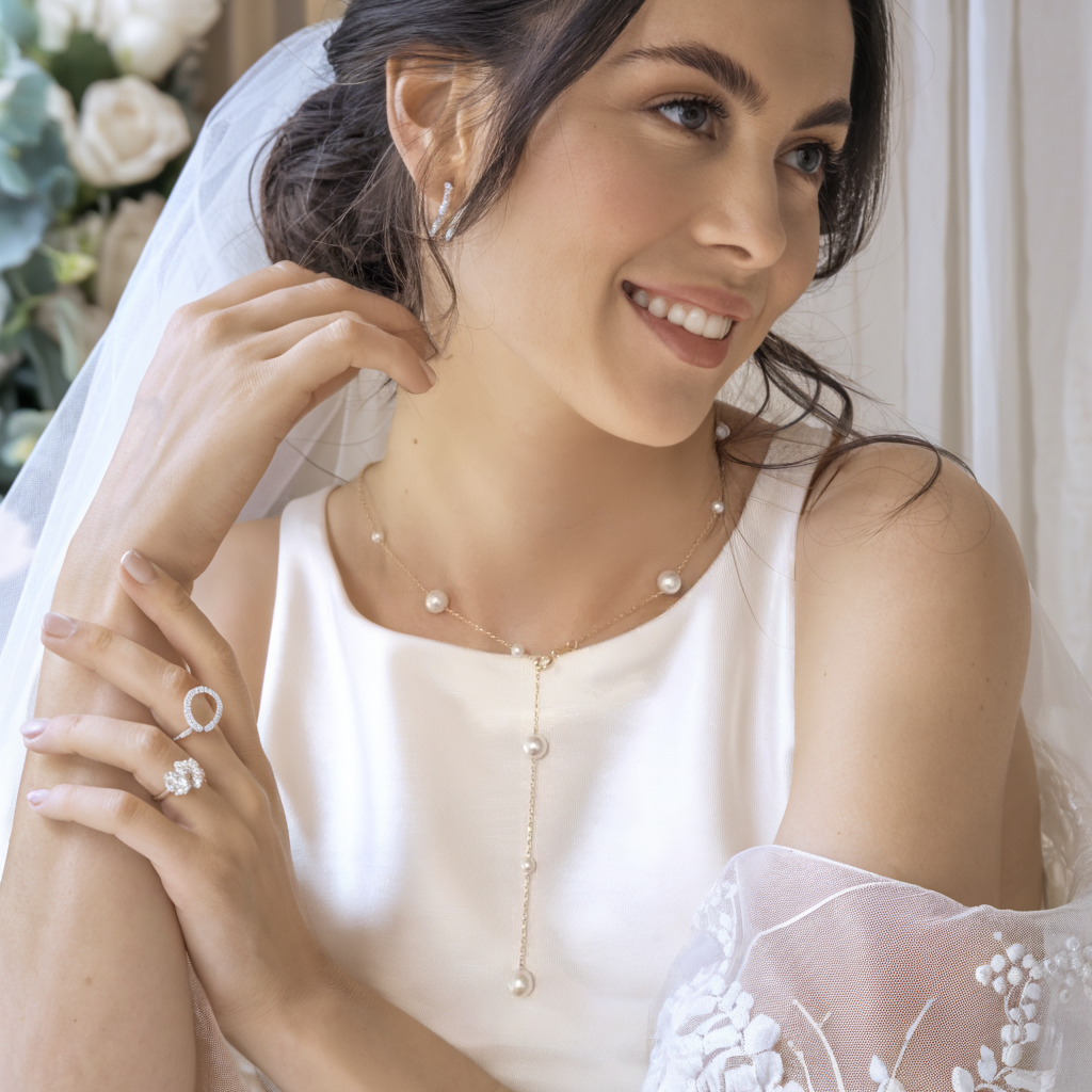 Starry Night AAA Freshwater Pearl Necklace for Women - Elegant 7-8mm Cultured Pearls Jewelry Gift for Birthday, Anniversary & Wedding | Perfect for Evening Parties, Date Nights & Special Occasions