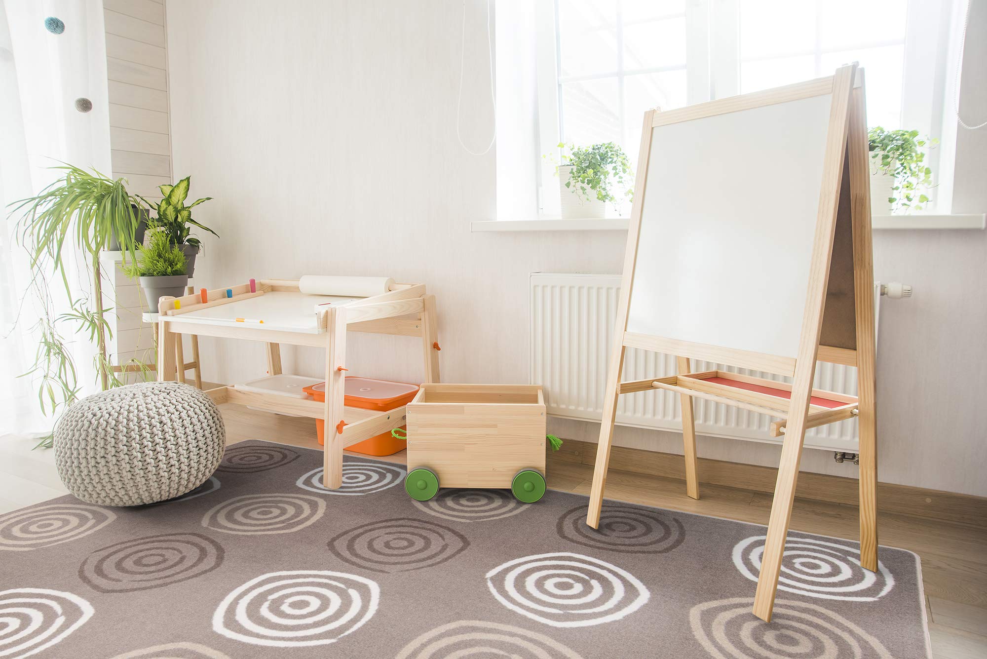 Joy Carpets Kid Essentials Simply Swirls 5'4
