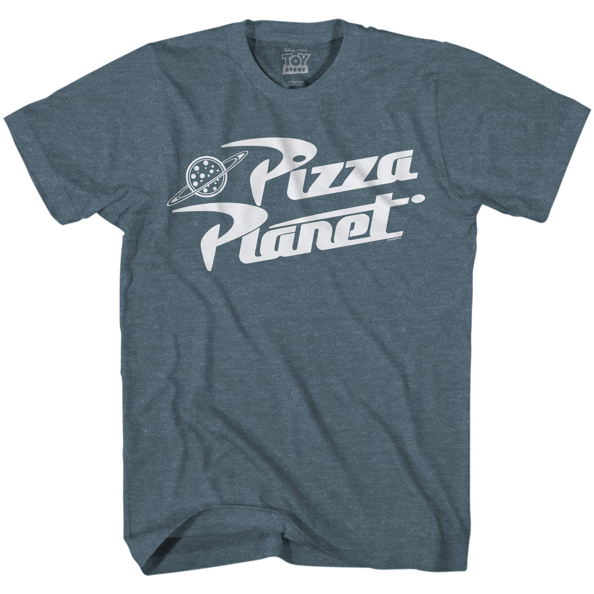 Toy Story Pizza Planet Delivery Adult T-Shirt - Vintage Disney Pixar Movie Tee for Men & Women - Perfect for Cosplay, Disney Trips, and Movie Nights