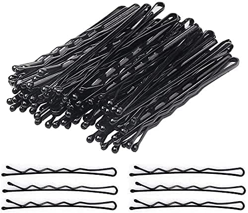 MOOLYAVAAN 30-Pack Metal Bobby Pins for Women - Stylish Hair Pins for Bun, Updo & Hair Styling - Secure Juda Pins for Daily Use, Weddings & Special Occasions