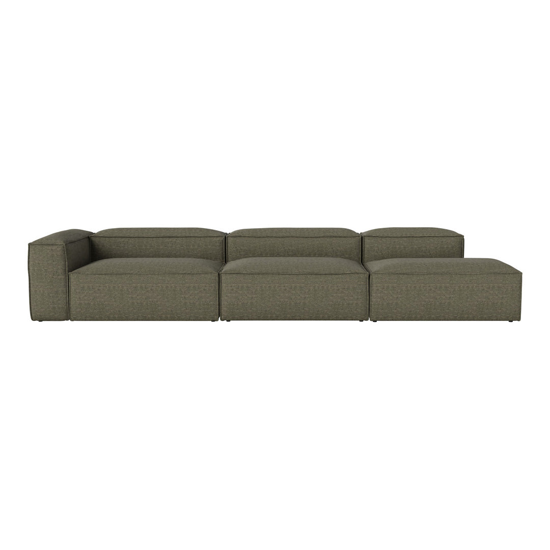 Cosima 3-Seater Sofa with Open End - Modern Living Room Furniture for Small Spaces | Perfect for Apartments, Studios & Cozy Home Decor