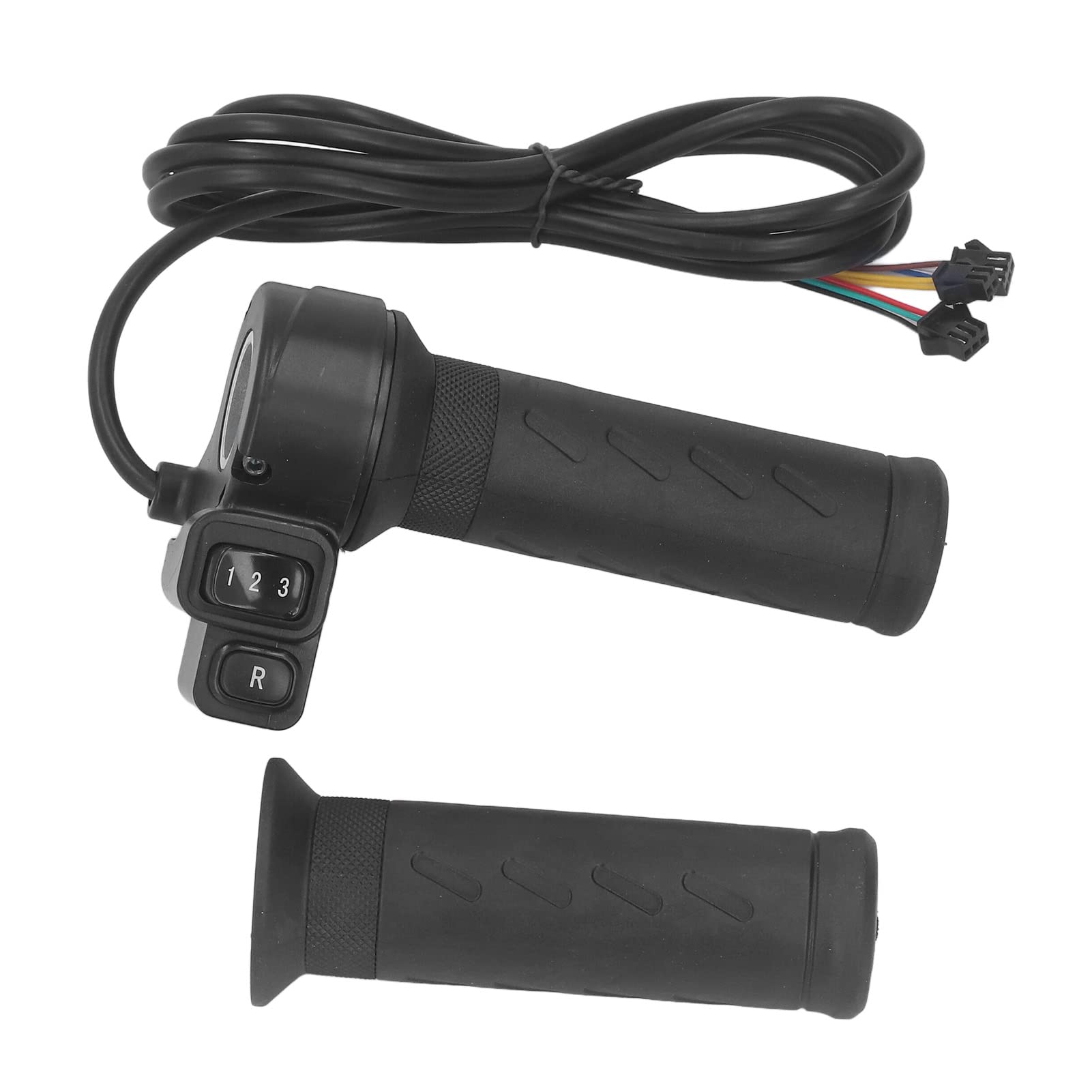 Electric Bike Throttle Grip - 1 Pair 22-22.5mm Twist Throttle Accelerator for E-Bike & Scooter | Universal Fit, Easy Installation | Perfect for Commuting, Off-Road & Urban Riding