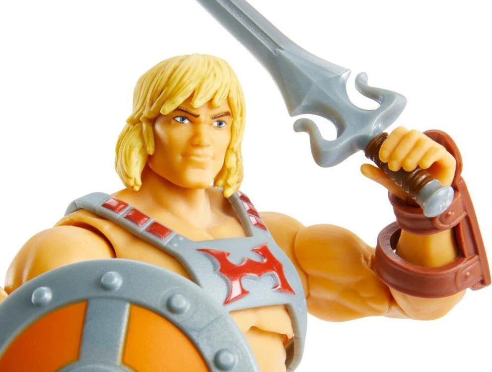 Masters of the Universe: Revelation Masterverse He-Man Action Figure - Collectible Toy for Fans & Display | Perfect for Home Decor, Gift Giving, and MOTU Collections