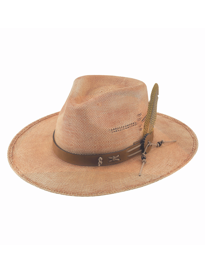 Bullhide CHASING SUMMER 5041PD Western Straw Cowboy Hat in Pecan Brown - Perfect for Rodeo, Country Music Festivals & Outdoor Adventures