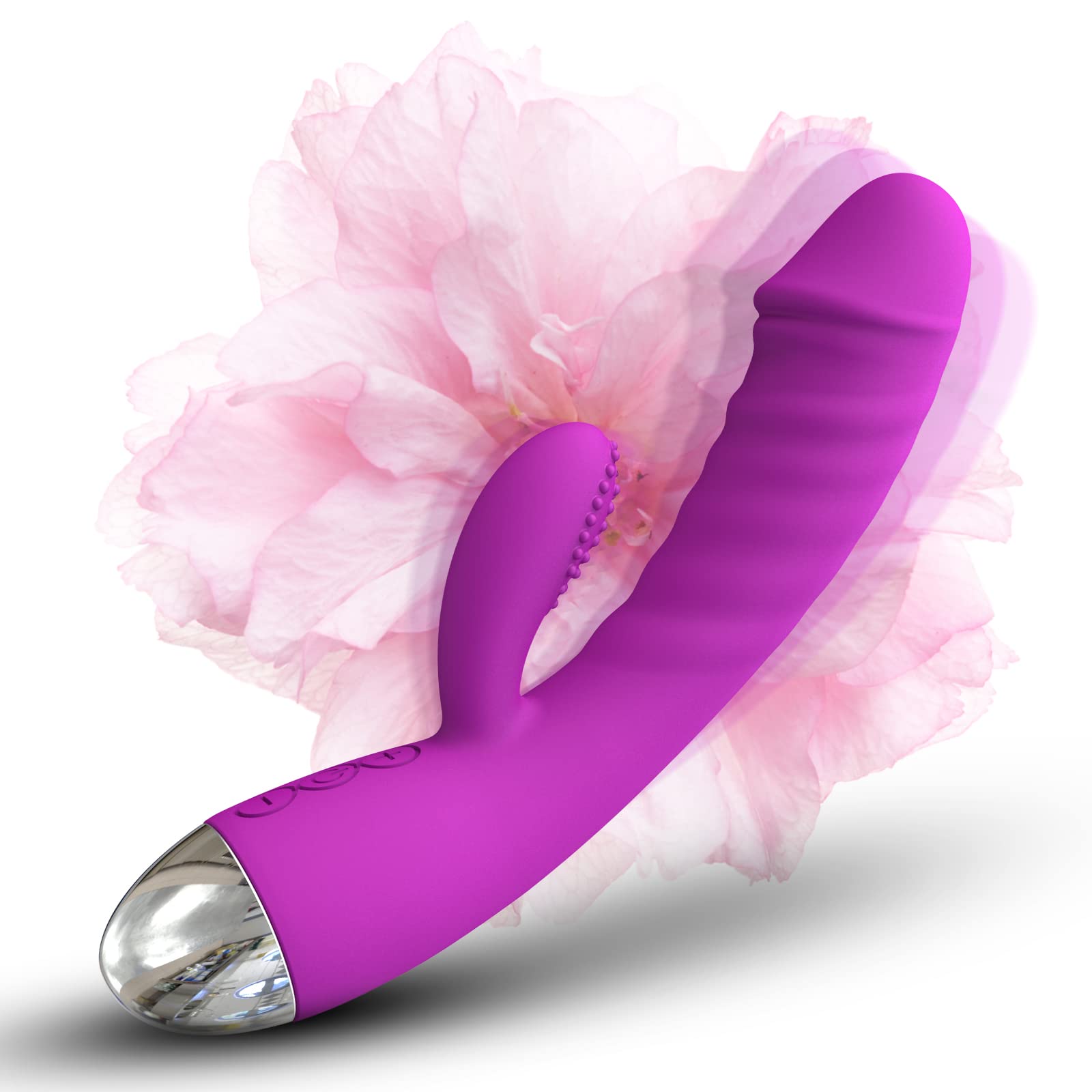 10 Powerful Modes Rechargeable Vibrator for Women & Couples - Wireless Waterproof Adult Sensory Toy with Body-Safe Silicone - Perfect for Solo Play, Couples Intimacy & Stress Relief