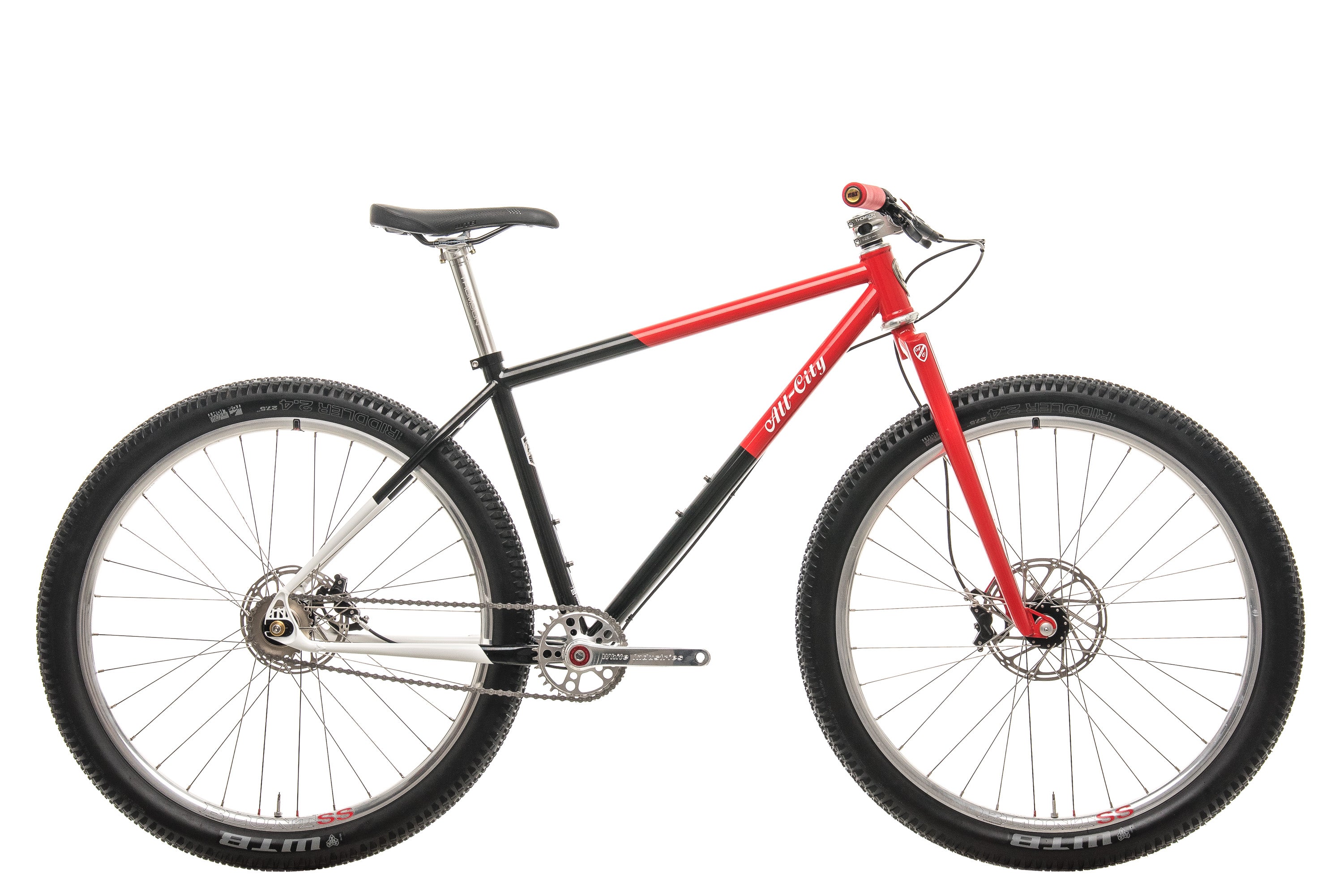 2017 All City Log Lady Mountain Bike - Medium Frame Size for Women, Perfect for Trail Riding and Off-Road Adventures
