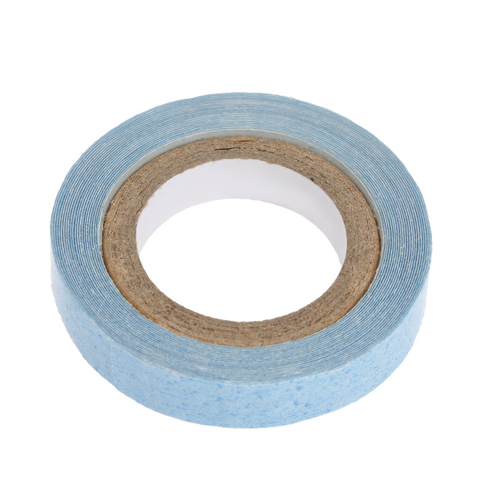1 Roll 0.8cm x 3 Yards Waterproof Double Sided Hair Tape Adhesive for Hair Extensions, Toupees & Lace Wigs - Strong Hold, Skin-Friendly - Perfect for Salon Use, Daily Styling & Special Occasions