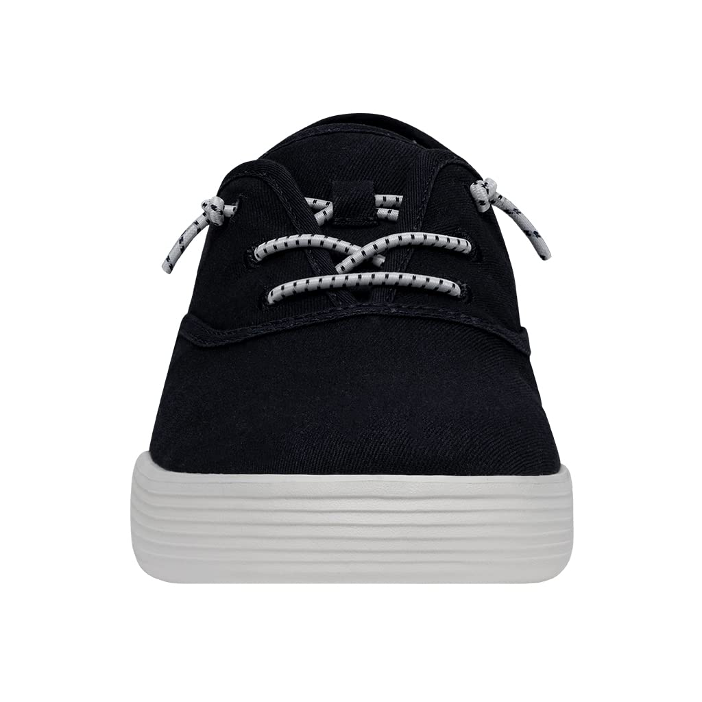 Hey Dude Men's Conway Craft Linen Slip-On Sneakers - Lightweight Comfortable Casual Shoes for Men | Perfect for Walking, Travel & Everyday Wear